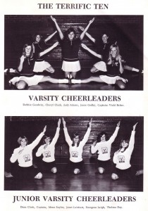 1969-1970 cheerleaders